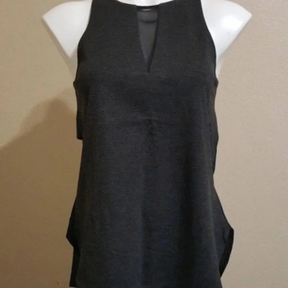 BANANA REPUBLIC | NWT Zipper Back Zip Up Tank XS